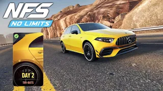 Mercedes-AMG A 45 S 4MATIC+ DAY 2 NFS No Limits Proving Grounds Gameplay Walkthrough