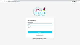 Teacher Portal, Joy School English