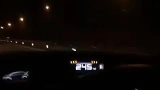 Honda FK2 Type R - Top Speed on Malaysia Highway