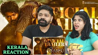 Varisu Official Trailer REACTION | Malayalam | Thalapathy Vijay | Rashmika | Vamshi Paidipally