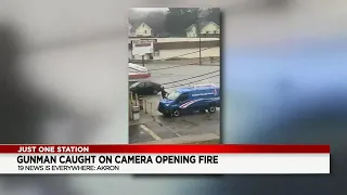 ‘It’s terrifying’: Akron man records gun fight in store parking lot