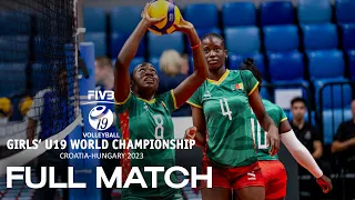EGY🇪🇬 vs. CMR🇨🇲 - Full Match | Girls' U19 World Championship | Pool A