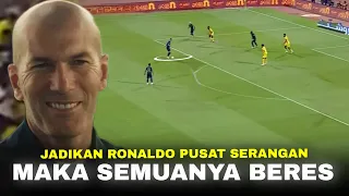 Omongan Zidane Tepat !! Ronaldo Semakin Menakutkan Jika Ia Diberi Kebebasan Dalam Bermain