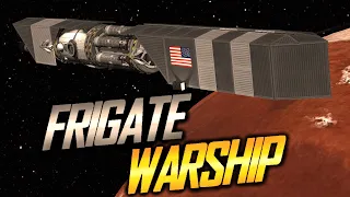 FRIGATE WARSHIP  Kerbal Space Program  KSP 1.12.2