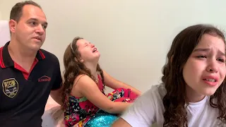 FIZEMOS A MARIA CLARA E A MARIA EDUARDA CHORAR