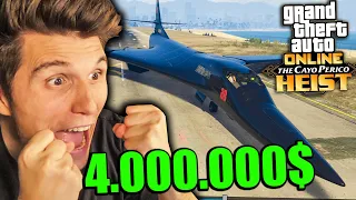 Wir klauen das neue 4.000.000$ FLUGZEUG! | GTA Online