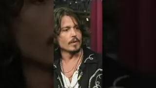 Johnny Depp talks about his friendship with Marlon Brando and his childhood heroes David Letterman