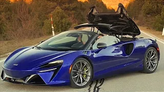 New McLaren ARTURA SPYDER (2025) Hybrid Convertible - The First Ever High-Performance Supercar