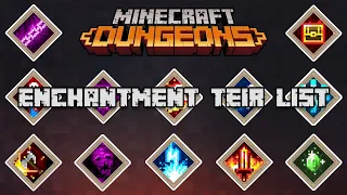 Minecraft Dungeons | Enchantments Tier List