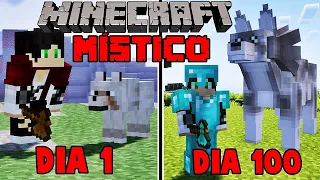 SOBREVIVI 100 Dias Capturando ANIMAIS MÍSTICOS no Minecraft.