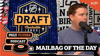 Mailbag Question of the Day: If the Flyers win the NHL Draft Lottery, who should they pick at #2?
