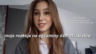 EGZAMINY 8KLASISTY// vlog