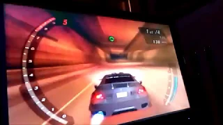 Turbocharged GTO Racing on Bayview Bridge. Need For Speed Underground 2