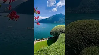 Вилла Бальбьянелло, озеро Комо, Италия / Озеро Комо в Италии