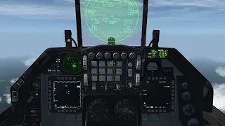 Falcon BMS 4.37 Encountering dreadful SA-10 / S300 in Counter Drone Retaliation Mission Scenario