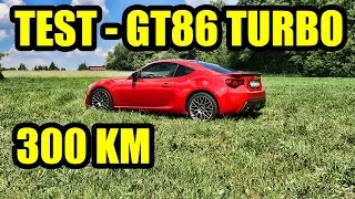 Test : Toyota GT86 z TURBO #MOTODORADCA