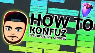 HOW TO MAKE EMOTIONAL TRAP BEATS FOR KONFUZ IN 4 MINUTES ON FL STUDIO MOBILE