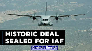 Historic deal sealed: IAF to get 56 C-295 MW aircraft from Airbus Defence Spain | Oneindia News