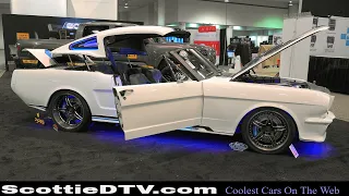 1966 Ford Mustang Fastback/Convertible "Double Down" The Custom Shop  2022 SEMA Show Las Vegas NV