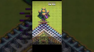 coc all levels wall vs log luncher siege machine