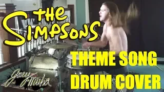 The Simpsons Theme Drum Cover!!! - JOEY MUHA