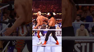 💥 ROMAN REIGNS vs CODY RHODES 💥 Part 35 WWE 2K24 #shorts #wwe #codyrhodes #romanreigns #wwe2k24