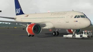 [X-Plane 11] SAS A320NEO PW1000G ESSA to EKCH SK1409