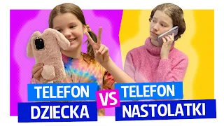 Telefon Dziecka VS Telefon Nastolatki