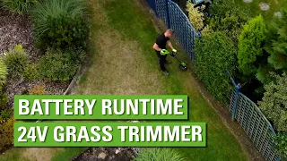 Greenworks Battery Runtime – 24V Grass Trimmer