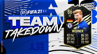 Fifa 21 Team Takedown!!! INFORM TIMO WERNER!!!