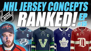 NHL Jersey Concepts Ranked! EP#15