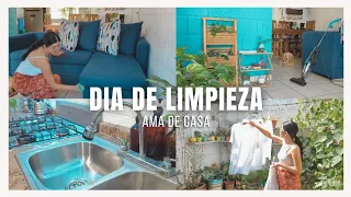 DIA DE LIMPIEZA EN MI HOGAR 🏡| Rutina de ama de casa ✨