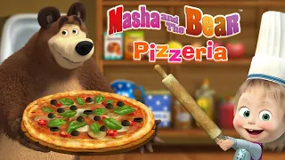 Masha and the Bear Pizzeria Game for Kids - Pizza for Santa