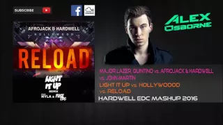 Light It Up vs. Hollywood vs. Reload (Hardwell EDC Las Vegas Mashup 2016)