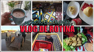 VLOG DE ROTINA: LOOK DO DIA, PASSEIO EM MS, LOJINHAS DA CIDADE, COMPRINHAS DE MERCADO COMIDAS E MAIS