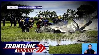 2 piloto ng Philippine Air Force, patay sa plane crash sa Bataan | Frontline Tonight