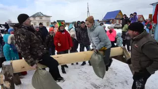 Масленица, гуляния в Кунгурке, Ri-tv