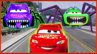 Cars 3 Mater vs Lighting McQueen Exe vs Lighting McQueen Eater  - Coffin Dance Meme Song (Cover)