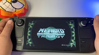 PrimeHack Metroid Prime Trilogy on Steam Deck Easy Method