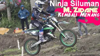 Ninja Siluman Zidane Tak Terkejar Juara Moto 2 FFA Open | SMK Mutu Tech Grasstrack Magelang
