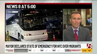 New York City mayor declares state of emergency over migrants