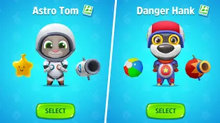 Talking Tom Splash Force Astro Tom & Danger Hank - New Fun Game Update Android Gameplay