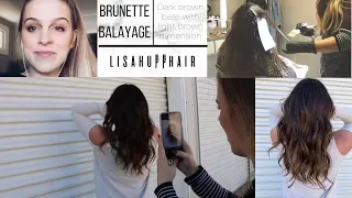 Brunette Balayage | Lisa Huff Hair
