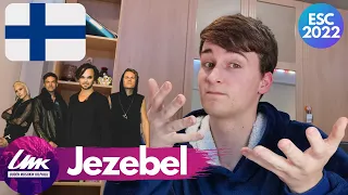 JEZEBEL - THE RASMUS LIVE REACTION 🇫🇮 Finland Eurovision 2022 🇫🇮