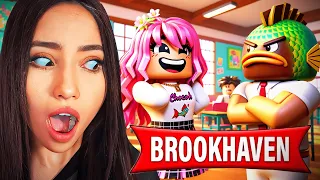 JE RETOURNE à L'ECOLE SUR ROBLOX BROOKHAVEN ! (ça tourne VRAIMENT MAL)