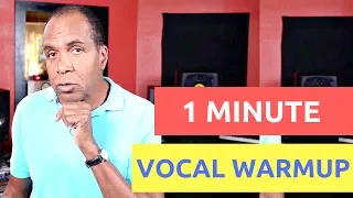 1 Minute Vocal Warm Up : How To Prepare For A Spontaneous Performance