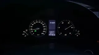 Mercedes S203 C 320 CDI Agility Mode 0-100 Acceleration