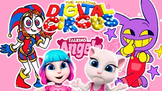 My Talking Angela 2 | The amazing digital circus | Pomni VS Jax | Talking Angela Party