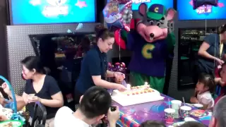 Ashlyn's 3rd Birthday at Chuck E. Cheese!