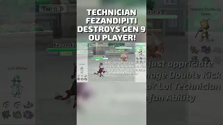 Technician Fezandipiti DESTROYS Pokemon Showdown Player!